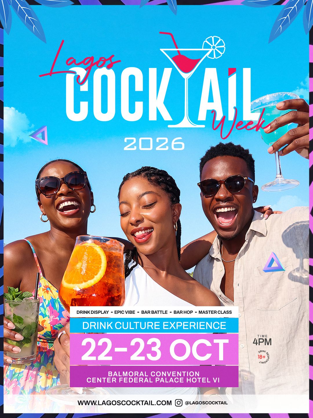 Lagos Cocktail poster